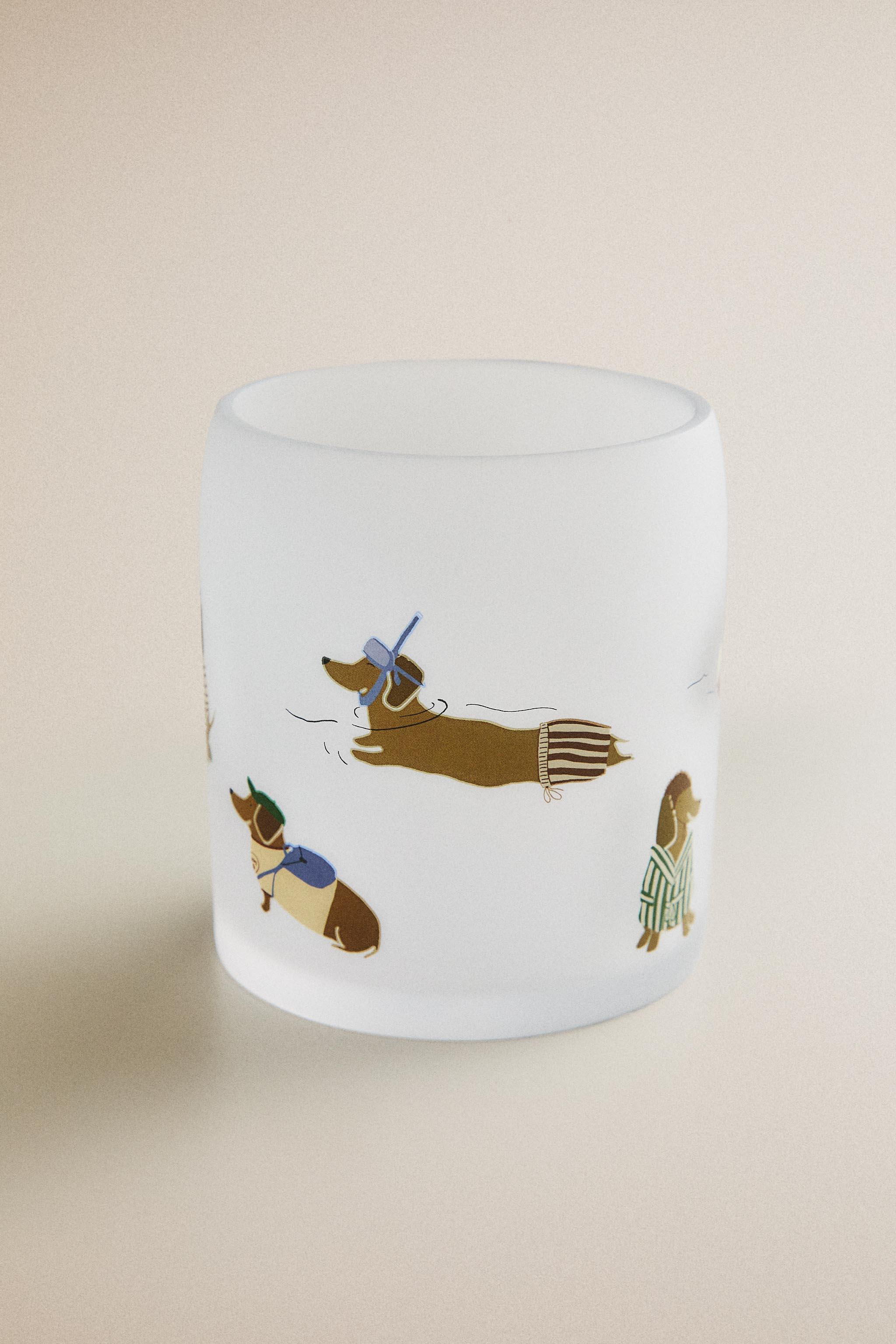 VERRE À DENTS ENFANT CHIENS